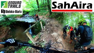 SahAira  Gondola  Pierwsze kroki Enduro  DH  BielskoBiała 2023 cała trasa [upl. by Lertram]