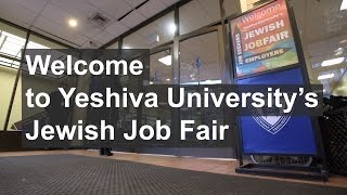 Yeshiva Universitys Jewish Job Fair [upl. by Burra976]