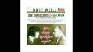 Die Dreigroschenoper  Kurt Weill 05 Die Seerauberjenny Carola Neher 1928 [upl. by Enneicul]