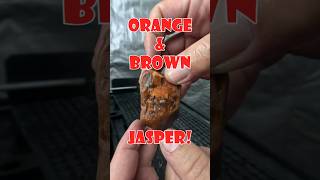 Orange amp Brown Jasper jasper rocks lapidary thefinders geology rockhound shorts  minerals [upl. by Annaiek]