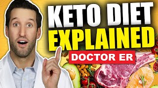 What Is the KETO DIET — Everything You Need To Know About a Keto Diet for Beginners  Doctor ER [upl. by Sidky]