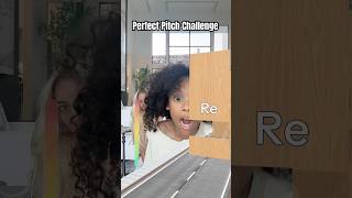 Son and Mom trying perfect pitch challenge and this happens shorts family Hack [upl. by Adlesirk8]