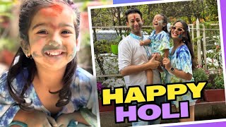 Ayankas HOLI 2024  Holi Vlog  Growing With Ayanka [upl. by Nyvar]