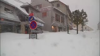 Neige  Autrans un village coupé du monde [upl. by Pero]