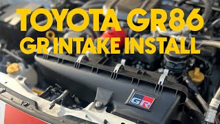 How to Install GR Intake  Toyota GR86 [upl. by Alithia]