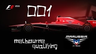 F1 2013  Lets Play Together  Saison 2  001 Round 01  Australien Qualifying HD [upl. by Aehtla]