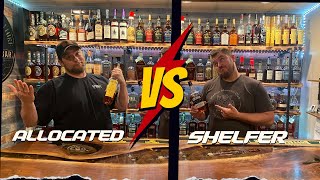 Shelfer vs Allocated Bourbon Ep 1  Benchmark Bonded v EH Taylor Small Batch [upl. by Alfonso697]