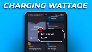 How to Check Charging Wattage on Android  Wattage Charging Speed [upl. by Grimaldi]