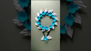 Beautiful wall hanging craft ideas shortsh youtubeshorts viralshortsh roomdecor diycrafts [upl. by Lletnwahs]