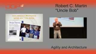 OOP 2015 Keynote  Robert C Martin quotUncle Bobquot Agility and Architecture [upl. by Ardnalac]