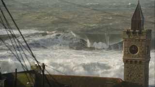 Porthleven Storm Feb 2014 [upl. by Weitzman944]