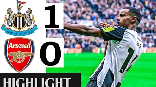 ⚪️Newcastle United vs Arsenal 10 HIGHLIGHTS  Premier League 20242025 Seasons [upl. by Ikim]