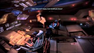 Mass Effect 3 PC  Adept Normandy Conversations Post RANNOCH  GETH FIGHTER SQUADRONS [upl. by Anrehs131]