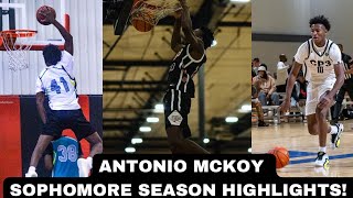 6’5 Antonio McKoy Sophomore Season Highlights [upl. by Liddy718]