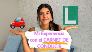 🚗 Mi HORRIBLE experiencia con el Carnet de Conducir 🚗 [upl. by Neyu]