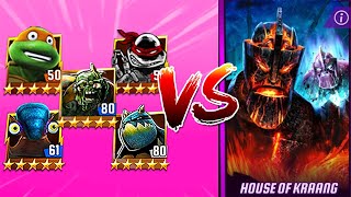 TMNT Legends House Of Kraang VS Muckman Justin Slash Mikey Original Mikey Classic [upl. by Davida927]