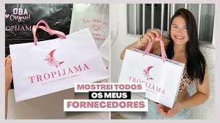 EMBALAGENS DA LOJA  FORNECEDOR COM MÍNIMO DE 50 SACOLAS 😱  Ana Rabelo [upl. by Breh983]