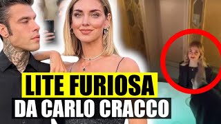 CHIARA FERRAGNI E FEDEZ HANNO AVUTO UNA LITE FURIOSA DA CRACCO AL RISTORANTE LA RIVELAZIONE POCO FA [upl. by Hamil800]