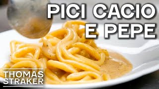 Pici Cacio e Pepe  Tasty Business [upl. by Hadden47]