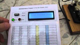 MSP430 Morse Code Trainer Microcontroller DIY project [upl. by Ludwigg714]