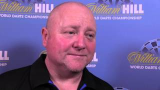 Interview  Andy Hamilton Wins In William Hill World Championship First Round [upl. by Anafetse]