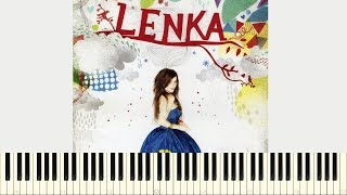 ♪ Lenka The show  Piano Tutorial [upl. by Barfuss986]