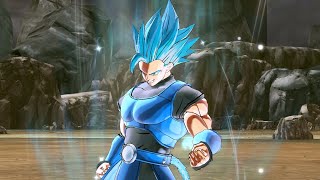 Shallots NEW Ancient Super Saiyan Blue Transformation  Dragon Ball Xenoverse 2 MODS [upl. by Annel]