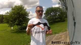 How To Throw the Batarang boomerang by Vic [upl. by Kurys]