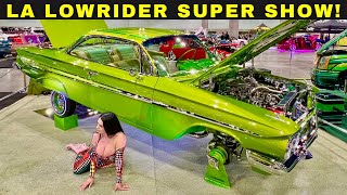 Original Lowrider LA Super Show 2024 The Worlds Hottest Lowriders Los Angeles Convention Center [upl. by Kariv]