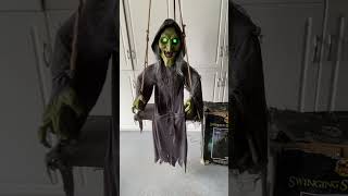 Spirit Halloween Swinging Swamp Hag Animatronic halloween spirithalloweenstore [upl. by Varian518]