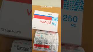 Vanlid 250 mgVancomycin 250mg Capsule Uses in Hindi mediinformer [upl. by Merideth]