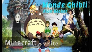 Minecraft  Présentation du monde Ghibli [upl. by Acinoreb]