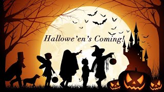 HALLOWEEN’S COMING Song for Early Years KS1 Nursery playgroups Schools preschool [upl. by Gudren]