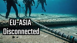 Underwater Cable EuropeAsia Connection Cut Off by the Houthis [upl. by Franek718]