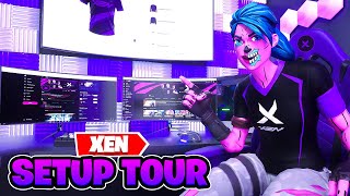 Team Xen 100000 Gaming Setup Tour ft Vermax Zorbs amp MORE [upl. by Esydnac]