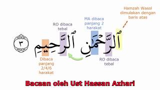 Bacaan Al Fatihah yang betul oleh 4 orang Qari [upl. by Hazlett]