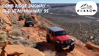 Comb Ridge Dugway  Old Utah Highway 95 [upl. by Rasia]