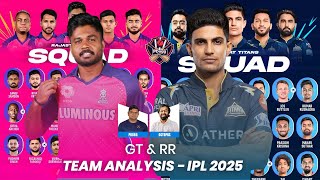 GT amp RR team analysis  IPL 2025PDoggspeaks [upl. by Philemon]