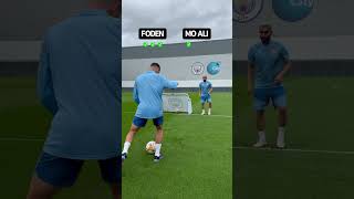 Backspin challenge vs Foden 🔥 [upl. by Ahsiki]