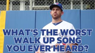 Toronto Blue Jays tell us their worst walk up songs [upl. by Aneelad]