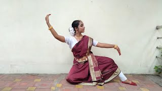 Thillana 20  Dhanashree  Bharatnatyam  Dance cover  Soumi pal [upl. by Aube389]