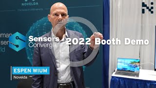 Novelda Proximity Sensor Demo at Sensors Converge 2022 [upl. by Jocelin]