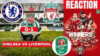 Chelsea vs Liverpool 01 Live Stream Carabao Cup Final EFL Football Match Score reaction Highlights [upl. by Drahsir]