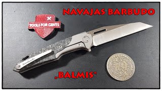 NAVAJAS BARBUDO quotBALMISquot FLIPPER M390 CARBON  Tools For Gents shorts english with discount code [upl. by Thackeray]