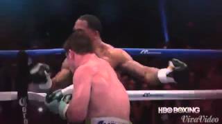 Canelo vs Kirkland KO [upl. by Aiyt]