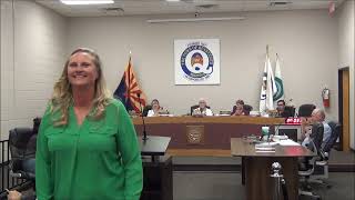 Quartzsite Town Council Regular Meeting 6112024 Town AttorneyProsecutorSam Saxton Resignation [upl. by Wira]