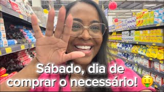 Dia de compras Somente o necessário Tour no supermercado [upl. by Levesque22]