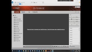 How to solve the quotPlease click here to download pluginquot on HikVision NVR [upl. by Annairoc]