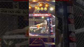 The Most Humiliating Defeat in MMA History😳 shortvideo shortsvideo [upl. by Lrac]