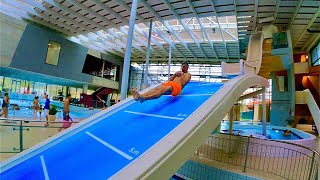 Body Drop Waterslide at Fildorado Filderstadt [upl. by Georgette]